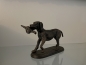 Deko Jagdhund mit Beute Material Gusseisen