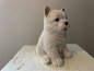 West Highland Welpe Deko Hund Gartenfigur