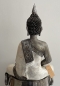Exklusiver Buddha mit Muschel Pads Feng Shui Deko