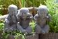 Buddha nicht sprechen nicht sehen nicht hören Skulpturen Deko Figuren 3 er Set