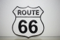 Deko Schild Route 66 Material Gusseisen