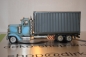 Blechfahrzeuge Dekoration Lastwagen Material Blechmodell