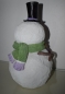 Winterzeit Weihnachtszeit Schneemann mit Mädchen