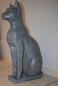 Bastet Katze Ägyptische Figur Katzengöttin Pharaonen Gartenfigur Deko Skulptur