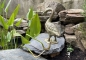 Deko Schwan Garten Vogel Material Gusseisen
