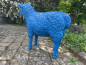 Schaf Deko blaues Schaf Nur ABHOLUNG kein VERSAND