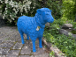 Schaf Deko blaues Schaf Nur ABHOLUNG kein VERSAND