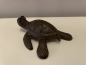 Wasserschildkröte Kleine Deko Figur Material Gusseisen