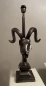 Deko Lampe Skull Tischlampe Hörner