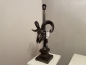 Deko Lampe Skull Tischlampe Hörner