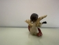 Engel mit Gitarre Handbemalt Barrock Stiel Schutzengel