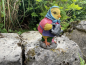 Dekofigur Huhn mit Gießkanne