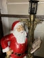 Weihnachtsmann mit Laterne Sack und Buch