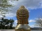 Buddha Kopf Gold Dekoration Wohnen