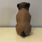 Hund Englische Bulldogge mit Anzug Deko Hundefigur