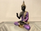 Exklusiver Buddha Feng Shui Höhe 21 cm mehrfarbig Skulptur