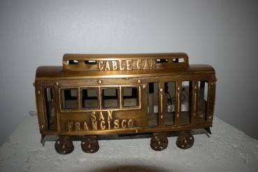 Dekorativer Wagon Bimmelbahn San Francisco Straßenbahn