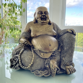Lachender Buddha mit dicken Bauch Deko Feng Shui
