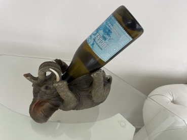 Elefant durstiger Elefant Deko Flaschenhalter