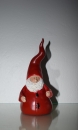 Deko Weihnachtsmann Wichtel Rot Bart Höhe 17 cm Wichtel Zwerge Trolle Deko Garten