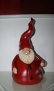 Wichtel Weihnachtsmann Weihnachtswichtel Deko Kunststein Garten Figur Höhe 34 cm